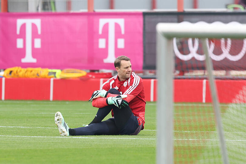 Neuer ist nach Fußproblemen wieder fit. Neuer ist nach Fußproblemen wieder fit.
