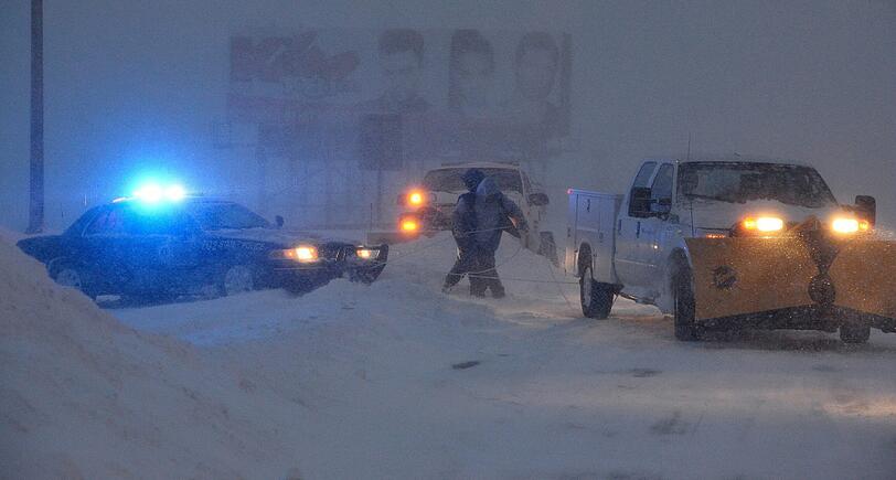 Schneechaos im Nordosten der USA: Bilder aus Boston.