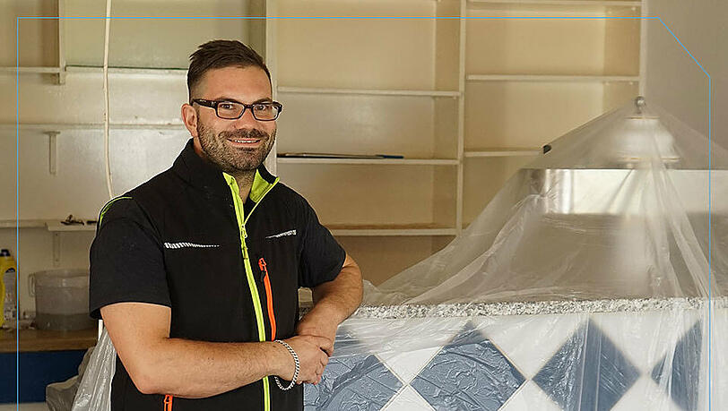 Er ist der neue Wirt im Löwenstüberl: Benedikt Lankes. Er ist der neue Wirt im Löwenstüberl: Benedikt Lankes.