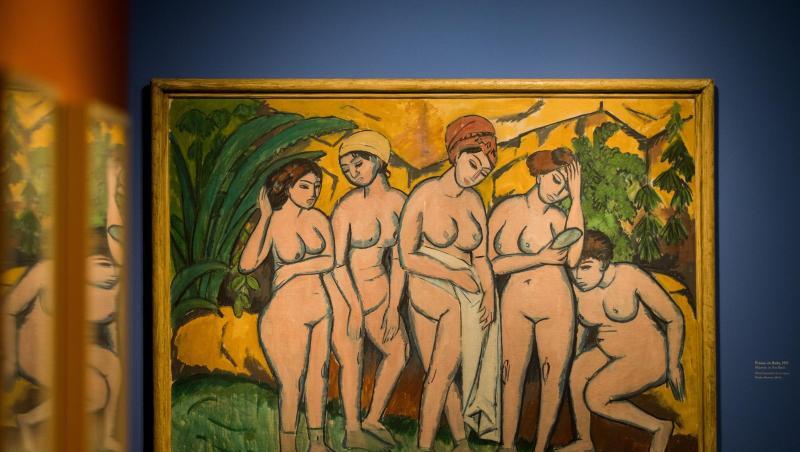 Ernst Ludwig Kirchner, Frauen im Bade, 1911. Ernst Ludwig Kirchner, Frauen im Bade, 1911.