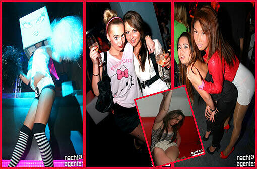 Heiße Girls und schnelle Beats:  Mehr Bilder von dieser Party gibt's unter: http://www.nachtagenten.de/fotos