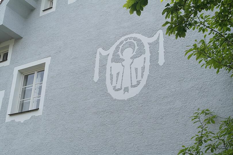 An dieser Fassade in Gern musste ein Münchner Kindl gefunden werden.