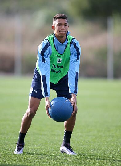 In der zweiten Einheit des ersten Trainingstages standen für den TSV 1860 ein Kraftzirkeltraining und Spielformen an.