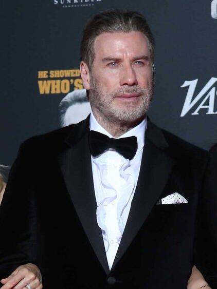 Ella Bleu Travolta (re.) 2018 mit ihren Eltern, der zwei Jahre sp&auml;ter verstorbenen Kelly Preston und John Travolta.