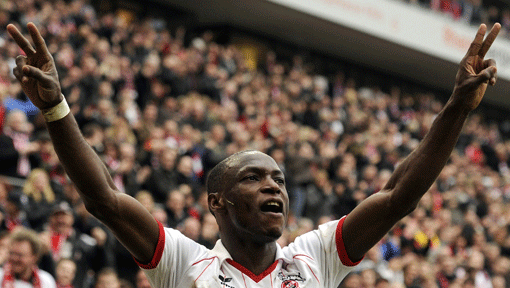 Anthony Ujah steht beim FC Köln für den Aufschwung in dieser Saison. Anthony Ujah steht beim FC Köln für den Aufschwung in dieser Saison.