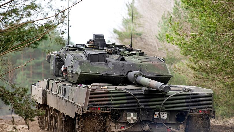 Panzer aus deutscher Produktion könnten schon bald die ukrainische Armee verstärken.