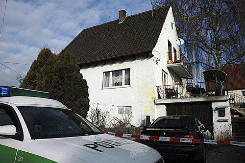 Hier geschah die Tat: Das Einfamilienhaus in Pfaffenhofen.