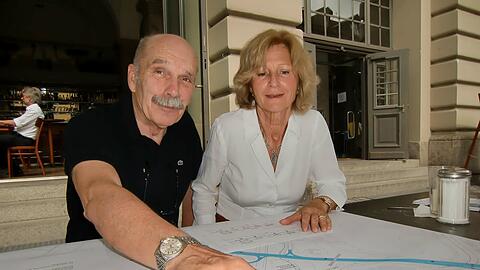 Hermann Grub und Petra Lejeune: Die Erfinder des Park-Tunnels.
