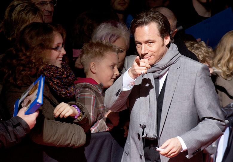 Der Hauptdarsteller Michael "Bully" Herbig bei der Premiere seines neuen Films "Hotel Lux" in Berlin.