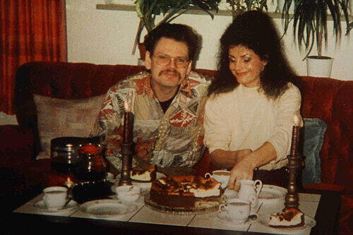 Ein Bild aus glücklichen Tagen: Am 6. August ist Jürgen (45), hier mit seiner Frau Herta,  gestorben.