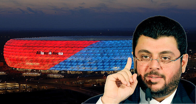 Ärgert sich, dass in Sachen Stadionneubau nichts vorangeht: 1860-Investor Hasan Ismaik.
