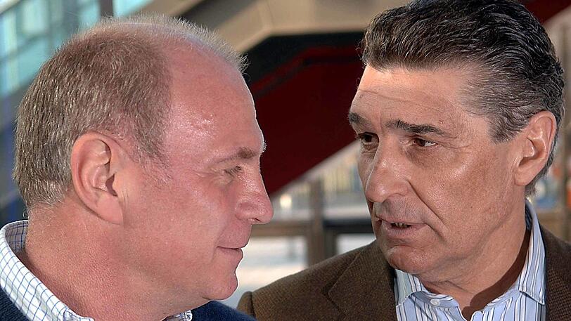 Zwei große Charaktere der Bundesliga: Uli Hoeneß (l.) und Rudi Assauer