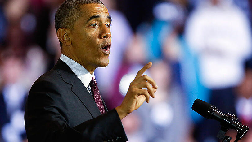 Nur noch Veto keine eigenen Gesetze mehr: Barack Obama ist jetzt eine "lahme Ente" nach der Wahlschlappe im Kongress.