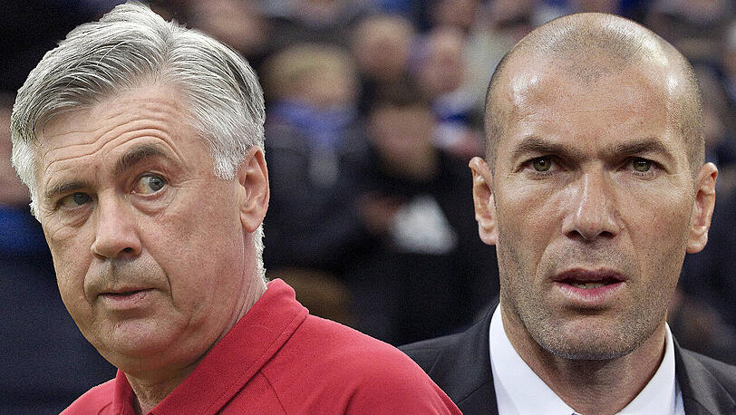 Meister gegen Schüler oder Ancelotti gegen Zidane.