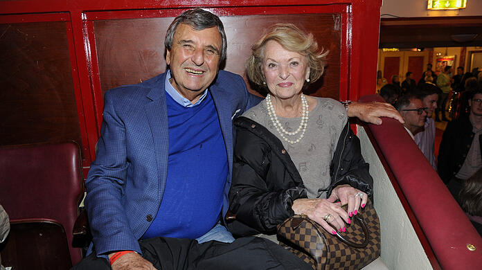 Wiesnwirt Peter Pongratz und seine Mutter Irma.