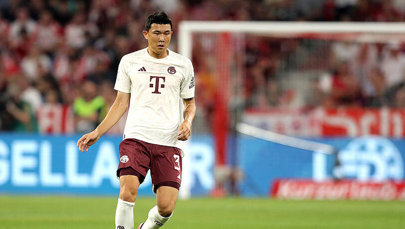 Vielversprechende Ansätze, aber noch ein paar Wackler: Bayerns neuer Abwehrspieler Kim Min-jae. Vielversprechende Ansätze, aber noch ein paar Wackler: Bayerns neuer Abwehrspieler Kim Min-jae.