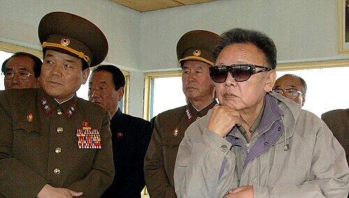 Der nordkoreanische Militärmachthaber Kim Jong Il Der nordkoreanische Militärmachthaber Kim Jong Il
