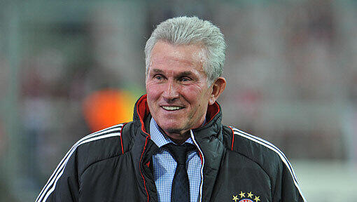 Jupp Heynckes freute sich über das 1:0 in Lille. Jupp Heynckes freute sich über das 1:0 in Lille.