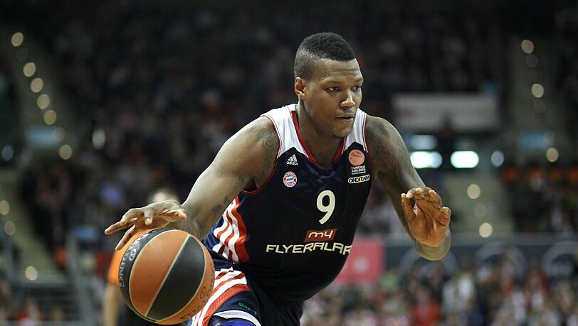 Bayerns US-Star Deon Thompson schaffte mit Bayern die große Überraschung. Bayerns US-Star Deon Thompson schaffte mit Bayern die große Überraschung.