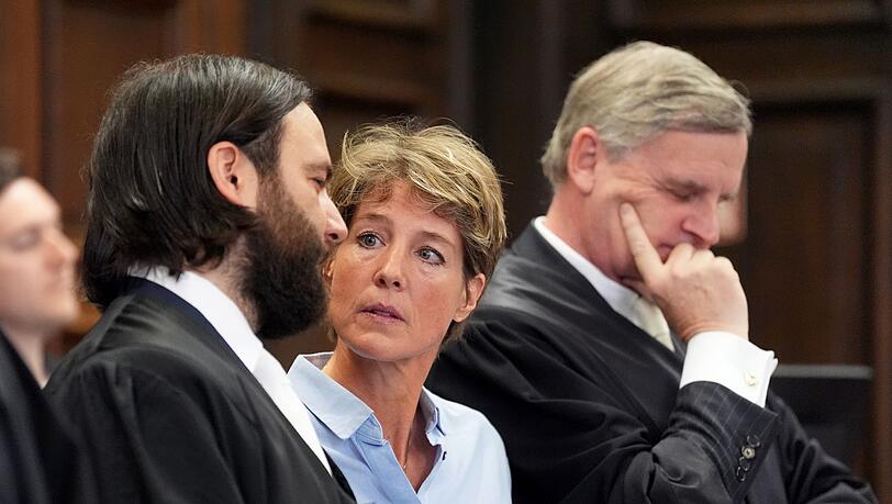 Christina Block wird vorgeworfen, die Entführung zweier ihrer Kinder in Auftrag gegeben zu haben.