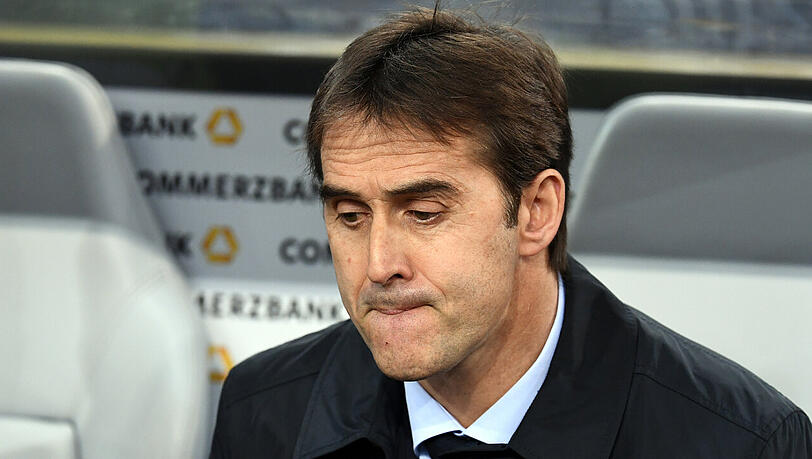 Spaniens Nationaltrainer Julen Lopetegui muss gehen. Spaniens Nationaltrainer Julen Lopetegui muss gehen.
