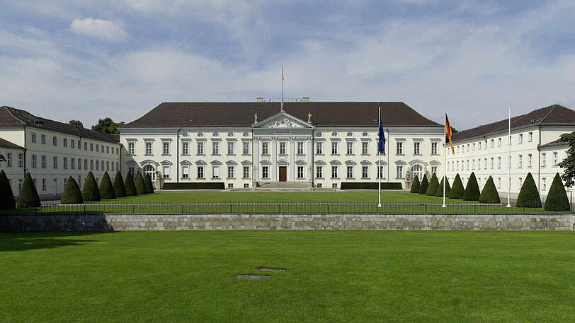 Das Schloss Bellevue in Berlin.