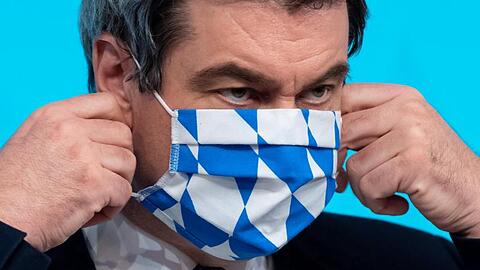 Markus Söder (CSU), Ministerpräsident von Bayern, kommt zu einer Pressekonferenz. Foto: Sven Hoppe/dpa/Archivbild