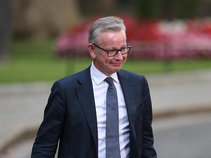 Der britische No-Deal-Beauftragte Michael Gove.