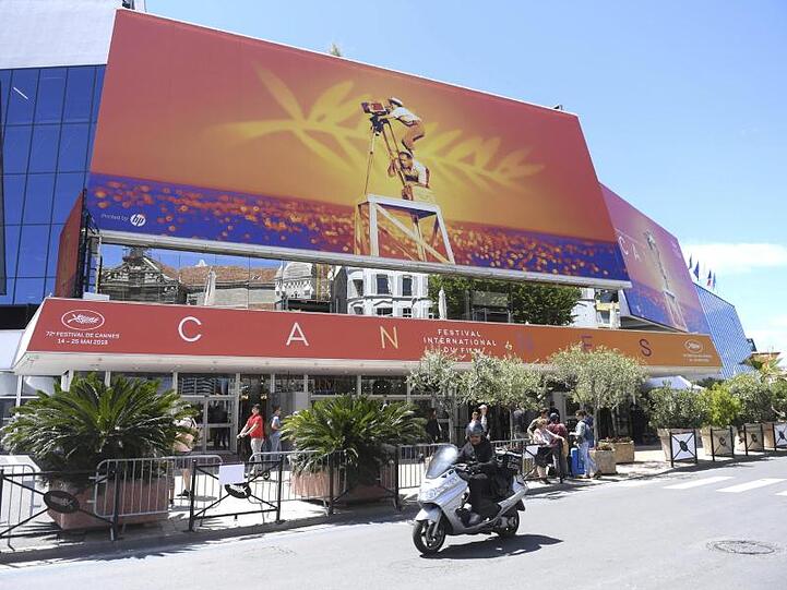 Das Palais des Festivals von Cannes im letzten Jahr.