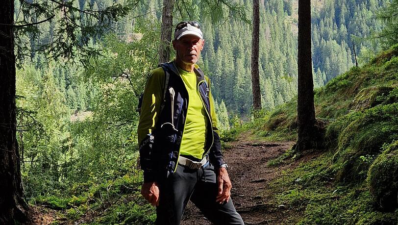 Führt sicher über Berg, Wald und Wiese: Andreas Reier. Führt sicher über Berg, Wald und Wiese: Andreas Reier.