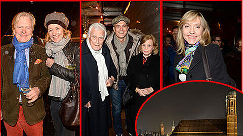 Sehen Sie alle Bilder der Polar-Promi-Party auf der Dachterasse des Luxus-Hotels Bayerischer Hof in der Galerie...