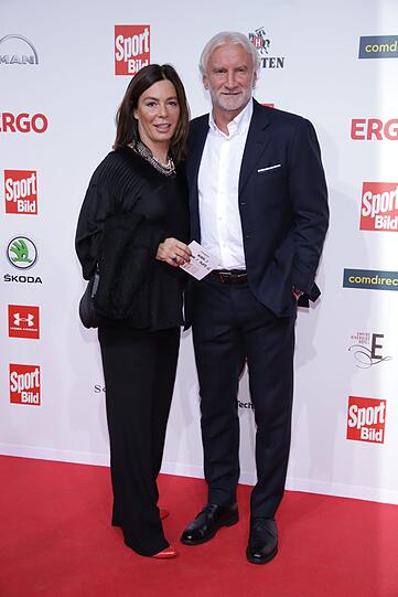 Rudi Völler und seine Ehefrau Sabrina