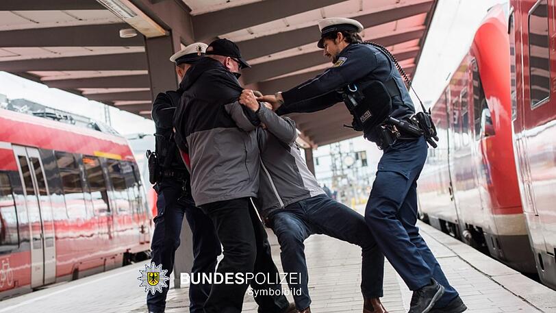 Die Bundespolizei wurde auf die verbale Auseinandersetzung aufmerksam. (Symbolbild)
