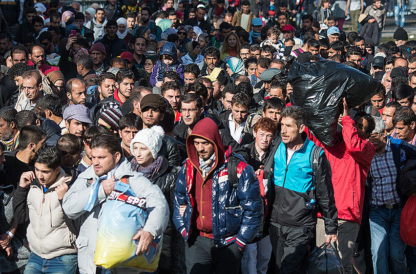 Die Flüchtlingssituation an der deutsch-österreichischen Grenze ist dramatisch.