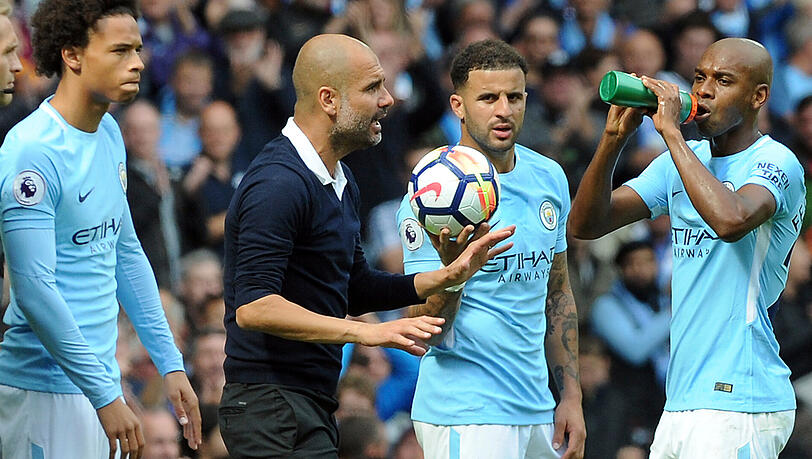Pep Guardiola setzt auf eine strenge Ernährung und Sprachkurse für den Erfolg mit Manchester City. Pep Guardiola setzt auf eine strenge Ernährung und Sprachkurse für den Erfolg mit Manchester City.
