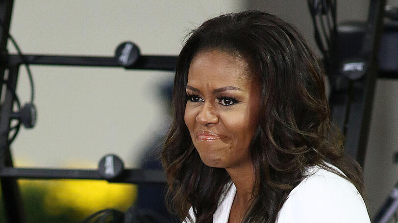 Michelle Obama steht Greta Thunberg bei