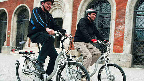 Gemütliche Stadttour mit Pedelecs, Foto: PR Gemütliche Stadttour mit Pedelecs, Foto: PR