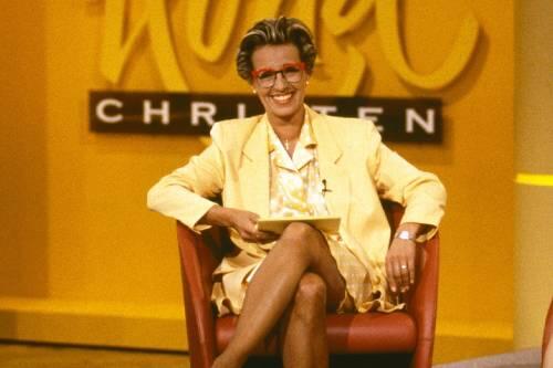 So kennen sie Millionen Fernsehzuschauer: Ilona Christen in typischer Ilona-Christen-Pose.