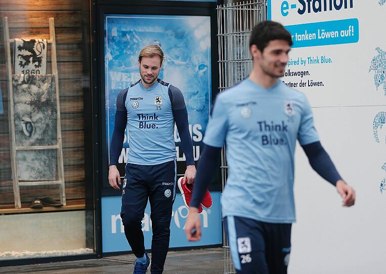 Kraftraum und Lauftraining anstelle von "echtem" Fußballtraining auf dem Rasen: Neu-Löwe Maximilian Beister und Kollegen konnten am Sonntag nicht auf dem Platz trainieren.