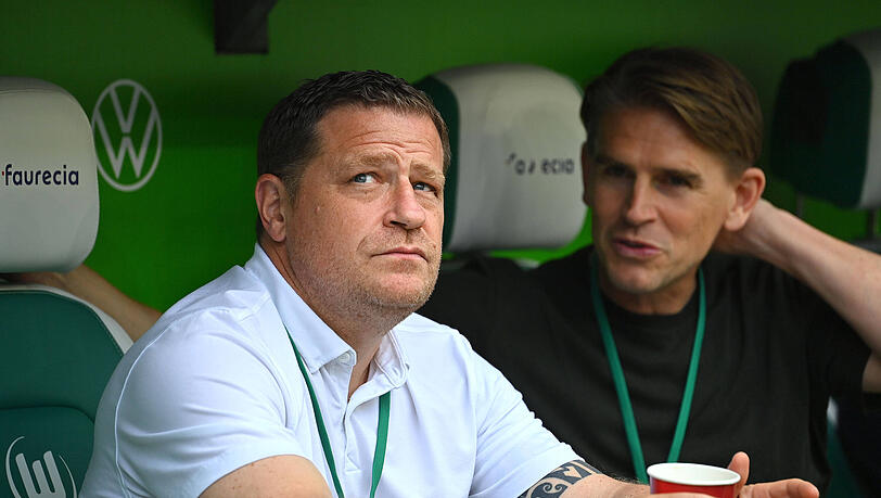Sportvorstand Max Eberl und Sportdirektor Christoph Freund.