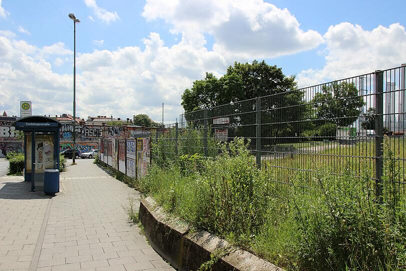 Auf der Brache gegenüber vom Viehhof soll das neue Kulturzentrum für die Bezirke Isarvorstadt und Ludwigsvorstadt entstehen.