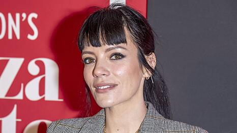 Lily Allen auf dem roten Teppich in New York.