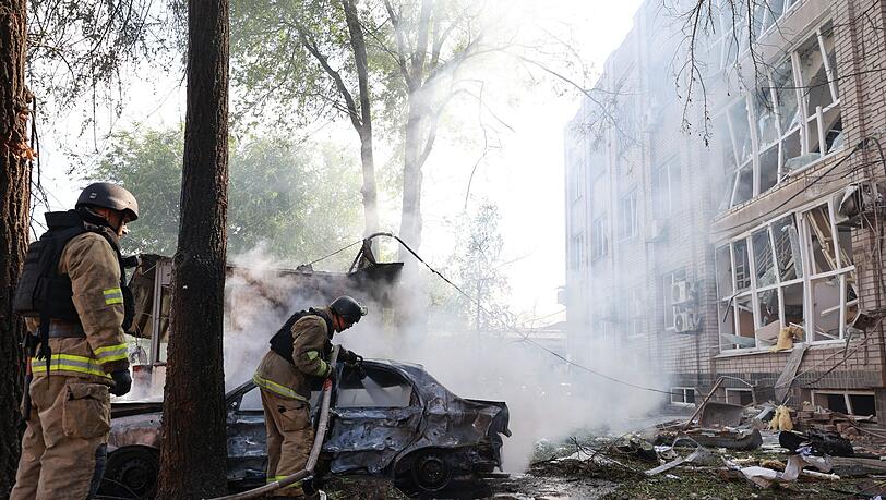Saporischschja ist eine der am h&auml;ufigsten von russischen Truppen attackierten St&auml;dte in der Ukraine.