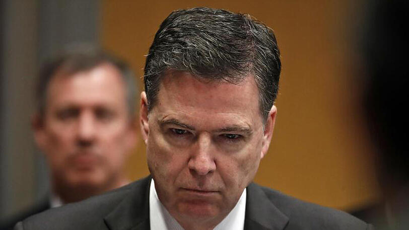 Ex-FBI-Chef James Comey, hier Mitte April, hat seine Aussage vor dem Aufsichtsausschuss des Repräsentantenhauses verschoben.