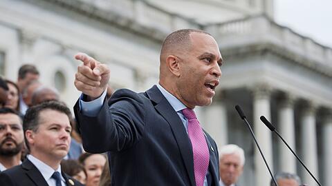 Jeffries' Wahlkreis ist im New Yorker Stadtteil Brooklyn.