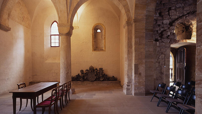 Bamberg: die Katharinenkapelle in der Alten Hofhaltung. Bamberg: die Katharinenkapelle in der Alten Hofhaltung.