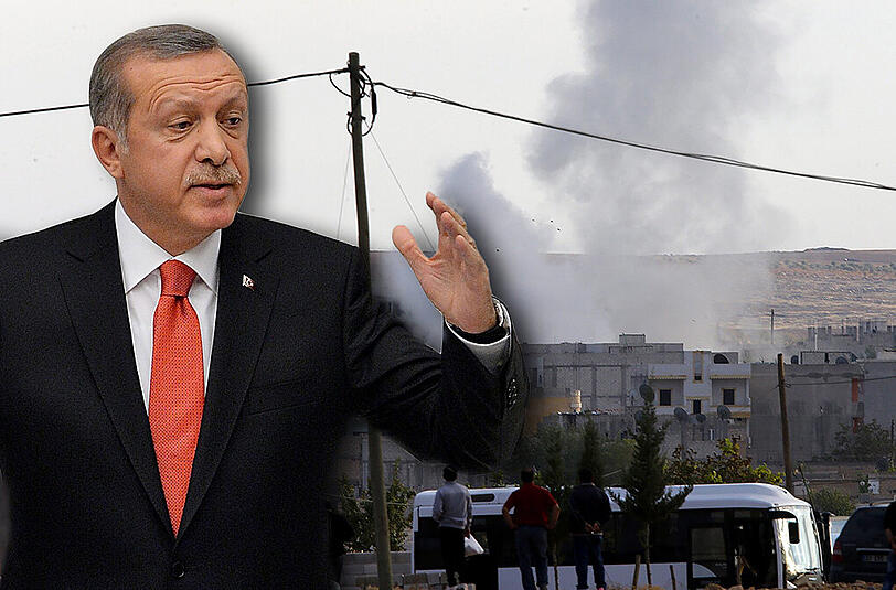 Erdogan ließ in den vergangenen Tagen mehrfach Stellungen der kurdischen Partei PKK bombardieren. Jetzt erklärte er den Friedensprozess für gescheitert.