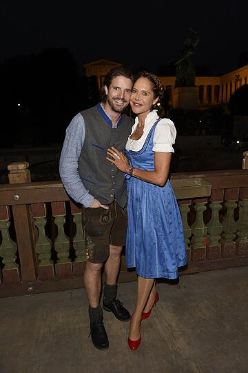 Doreen Dietel und Freund Tobias Guttenberg.