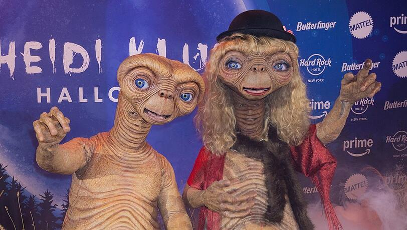 Heidi Klum und Tom Kaulitz verkleideten sich im letzten Jahr als E.T.