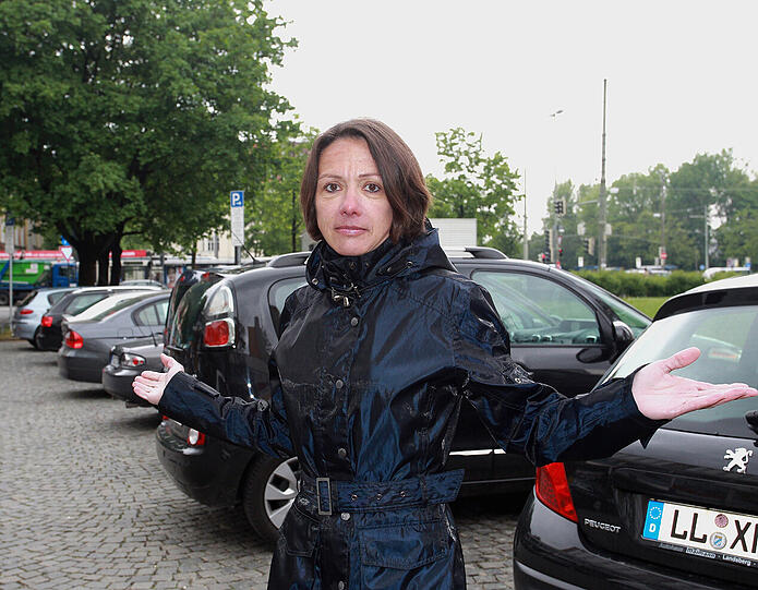 Susanne W. (45) hat in der Tiefgarage ihr Auto verlegt
